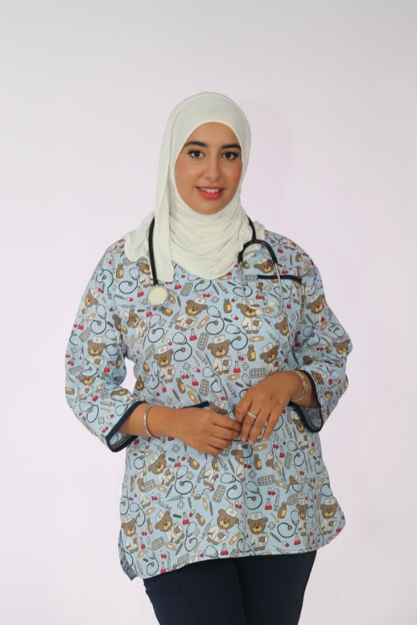 Pyjama Imprime Ours - Blue
