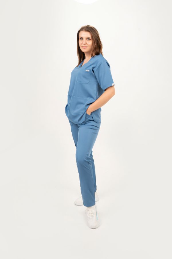 Pyjama Simple femme - Bleu canard